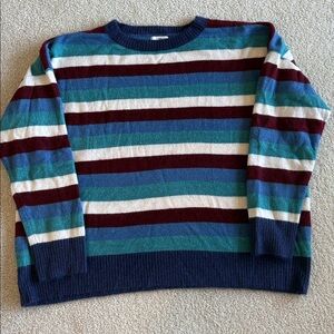 NWT Nordstrom BP Colorful Knit Sweater
